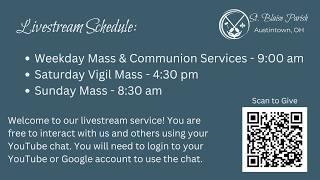 Monday Communion Service (7/20/26)