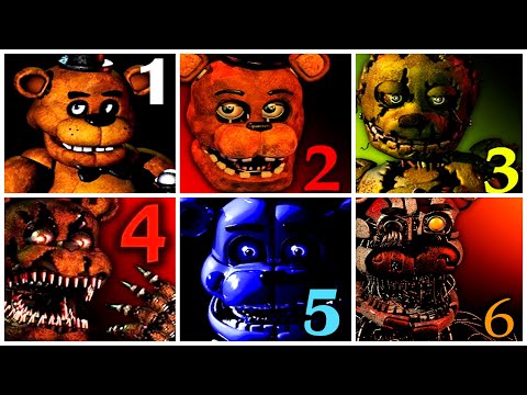 Five Nights at Freddy's games - FNAF 1,2,3,4,5,6, Sister Location games  online