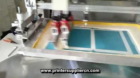 Automatic screen printer for paper sheet,paper sheet screen printing machine