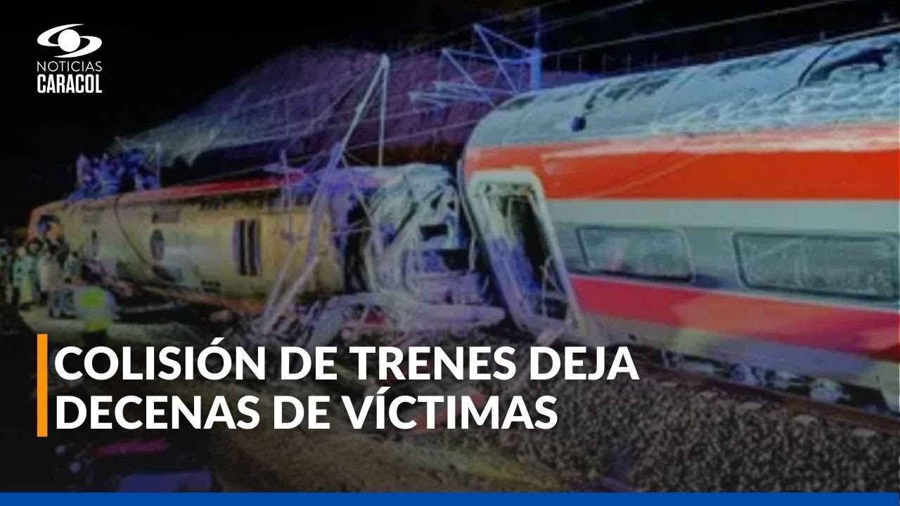 Tragedia en España: más de 20 muertos tras descarrilamiento de dos trenes
