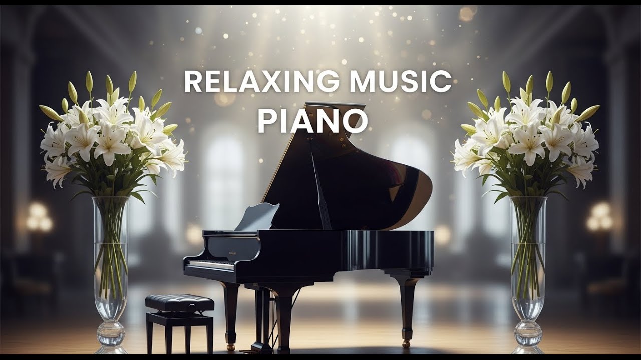 Relaxing Piano Music for Sleep Therapy and Anxiety Calm 🌌 Soft Instrumental Piano Support