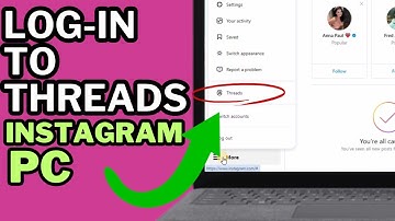 How to Log-In to Threads on Instagram Laptop/PC