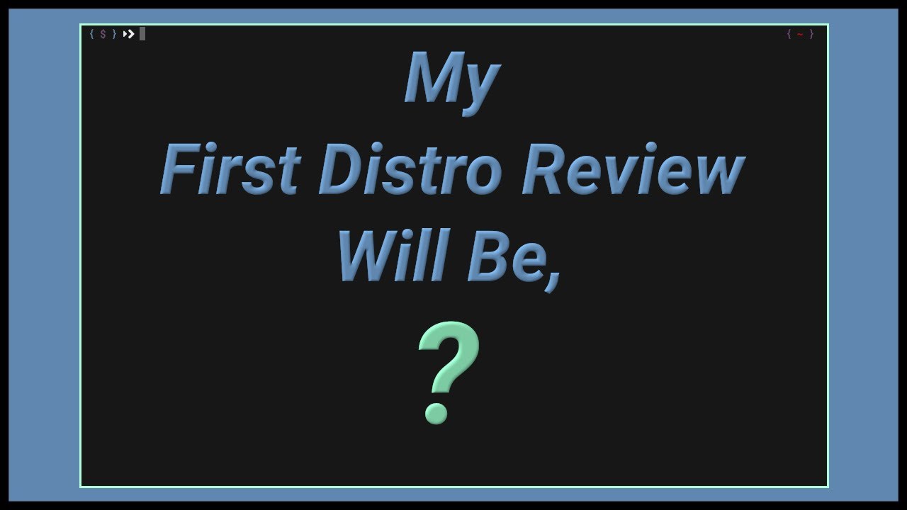 My first long term linux distro review - YouTube