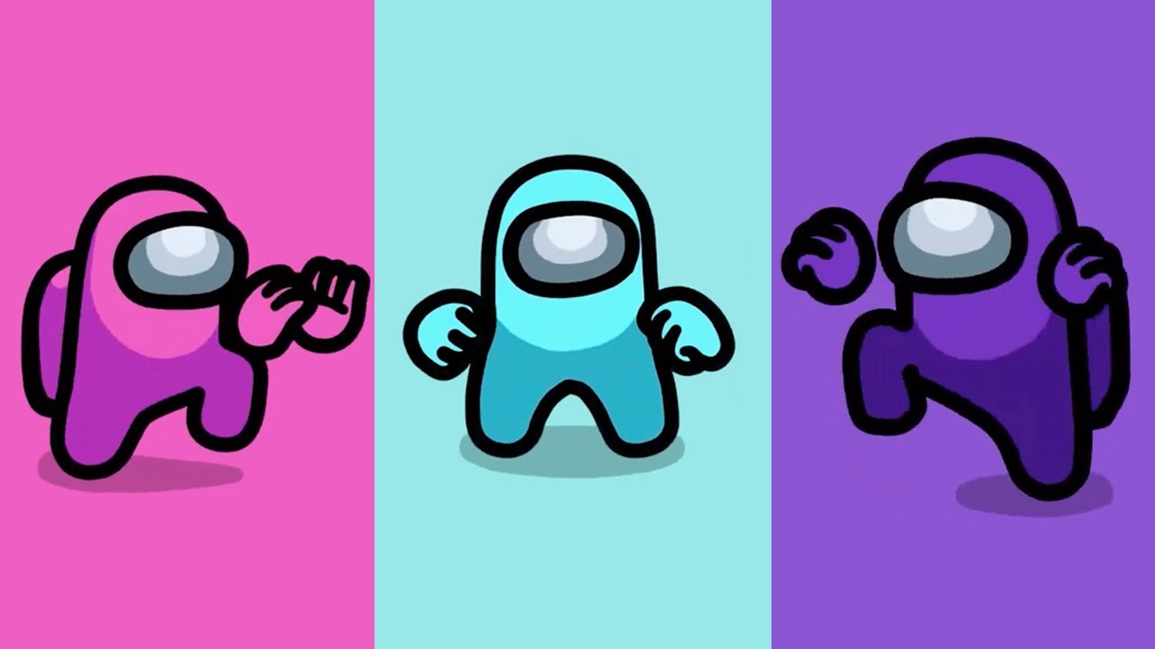 Among Us distraction dance animation 