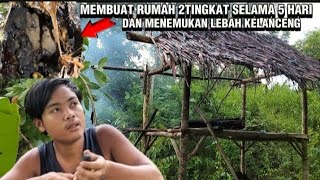 MAKING A TWO-STOREY SAUNG IN 5 DAYS AND HUNTING FOR KELANCENG BEES