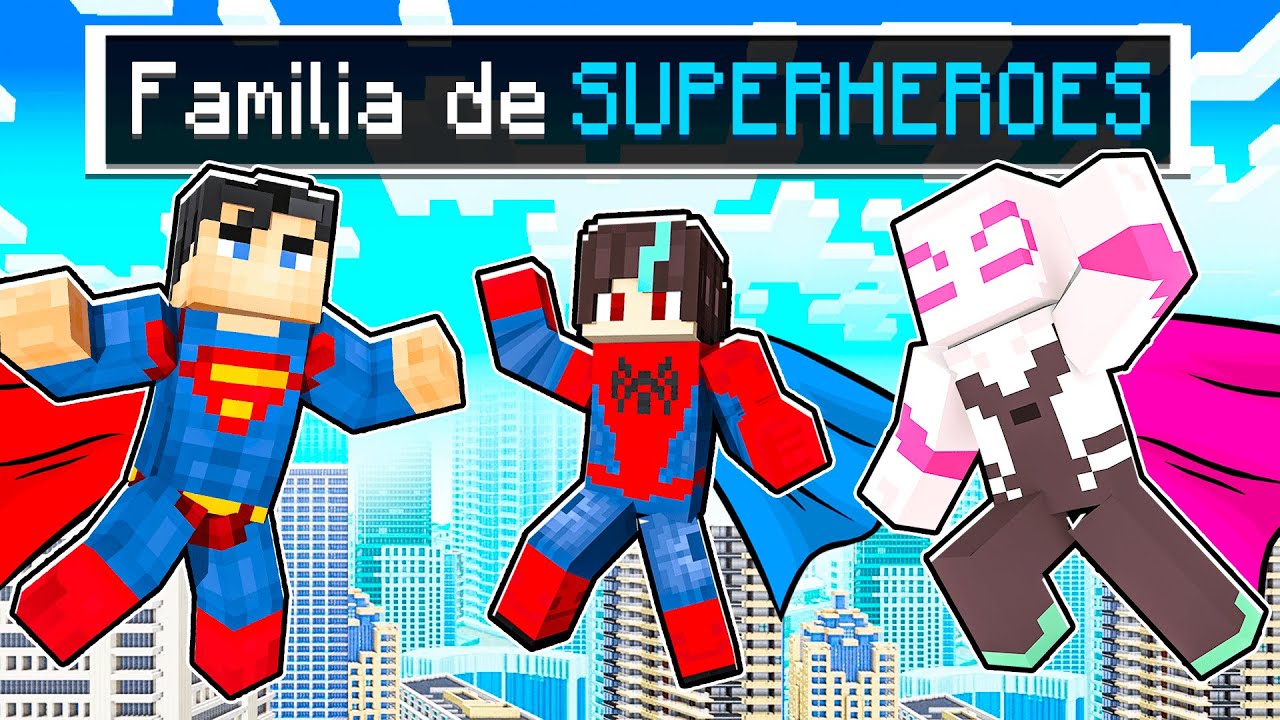 Me Convertí en SuperHéroe para Salvar a mi FAMILIA!