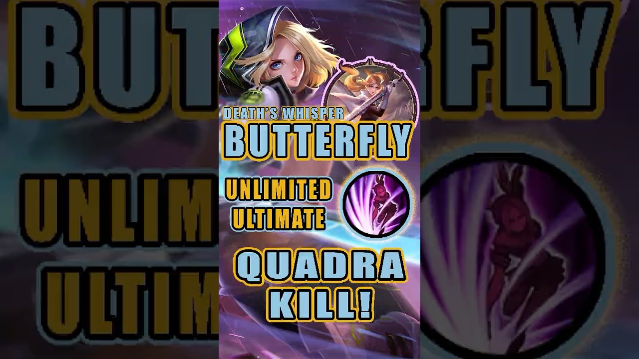 HONOR OF KINGS - BUTTERFLY / DEATHS WHISPER / QUADRAKILL