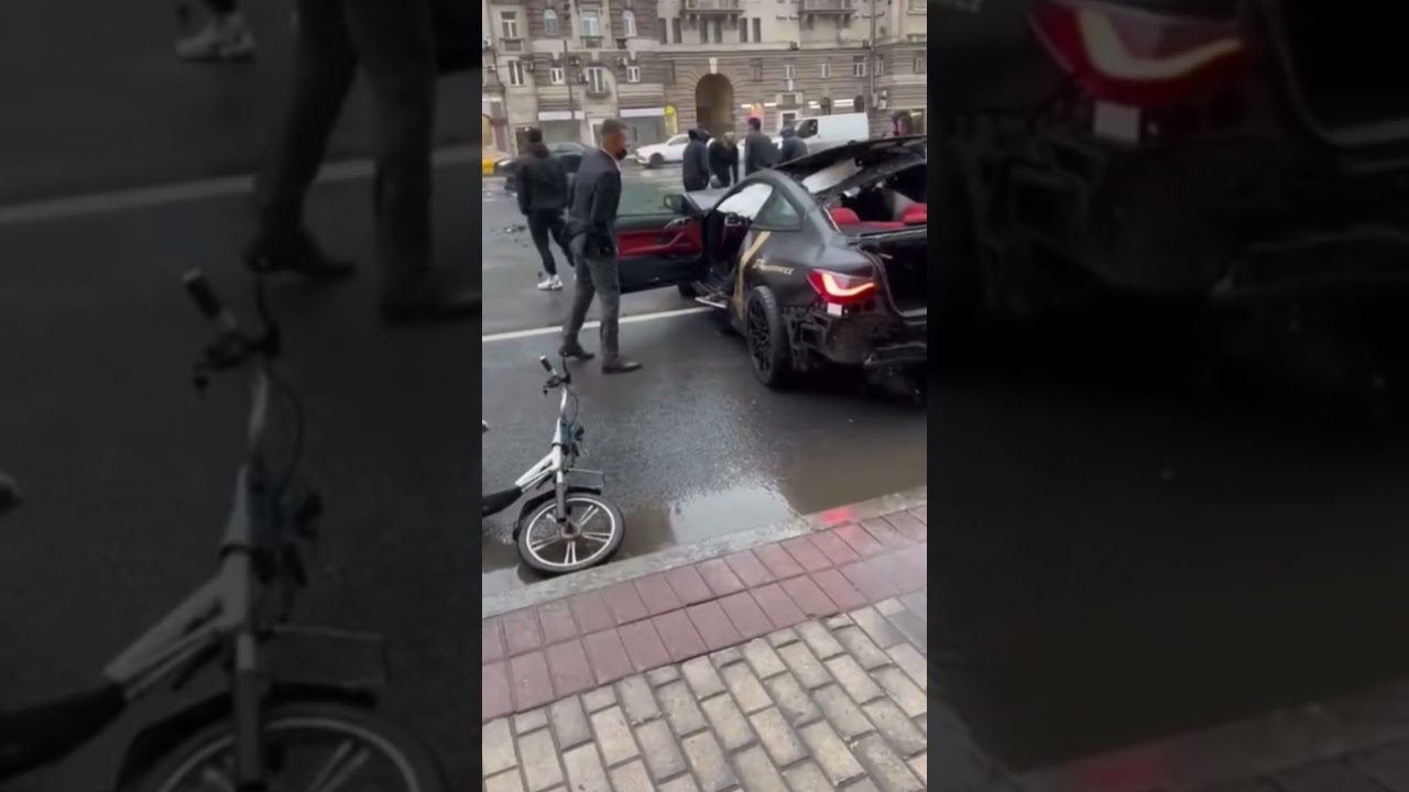 Машина саида после аварии Машина саида после аварии