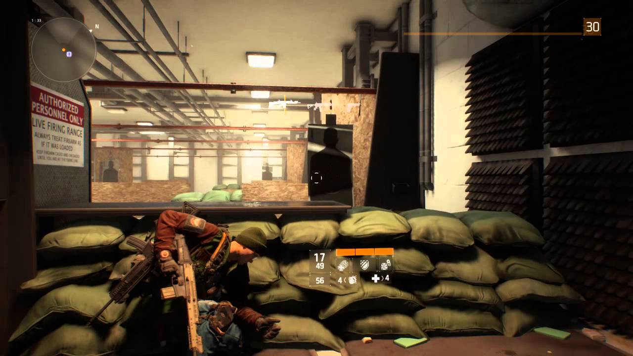 Tom Clancy's The Division:  High-end Military P416 Assault Rifle