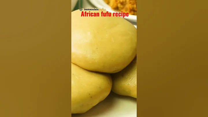 African fufu recipe #shorts