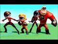 Дэш Парр Шастик Суперсемейка против Синдрома и маишки Дисней The Incredibles &amp; Cars