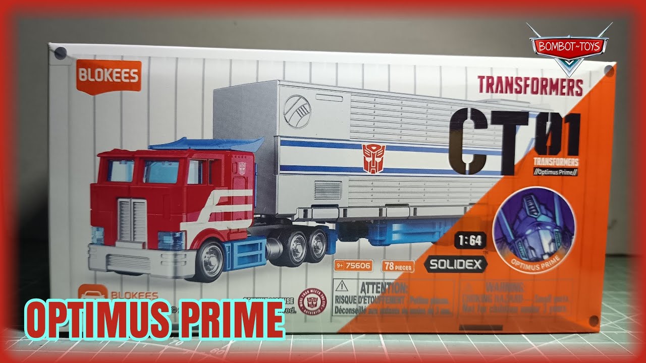 Building Optimus Prime by BLOKEES // TRANSFORMERS CT 01 // (natural sound) // keren polll...!!! 