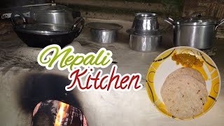 सुक्खा रोटी र फर्सीको तरकारी ll Cooking On Fire ?in Nepali kitchen ll Nepali style