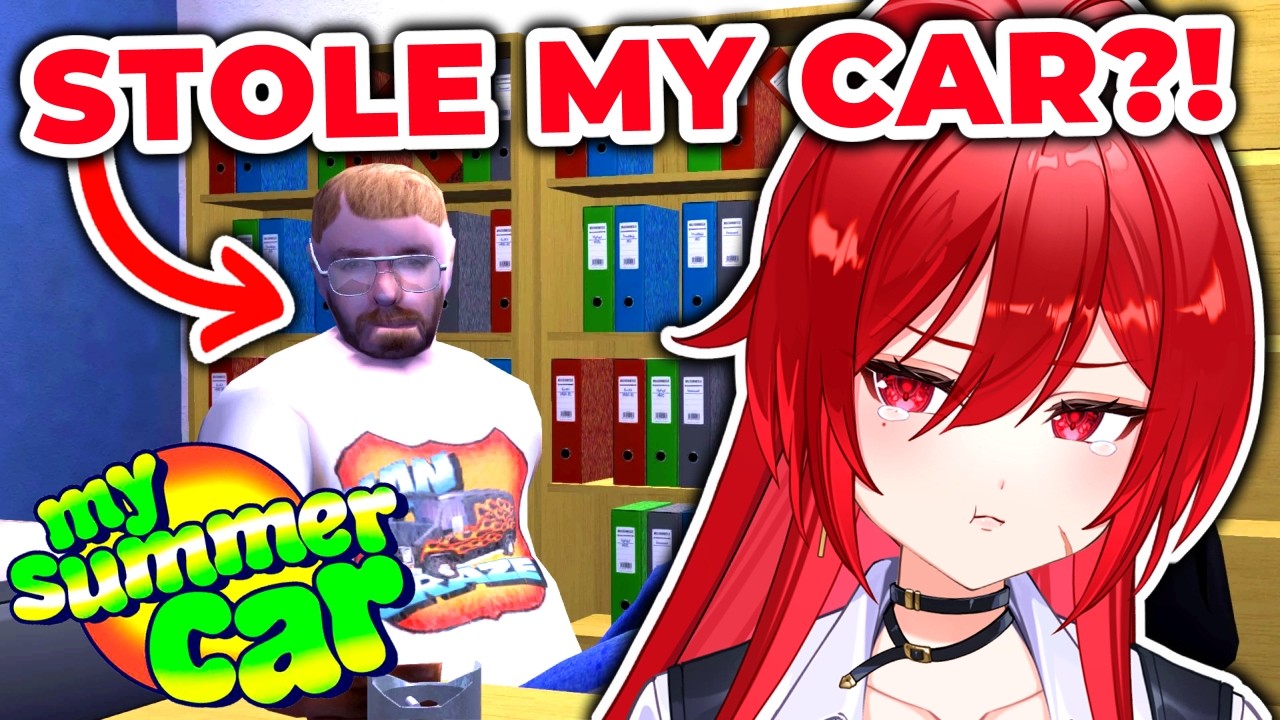 I GOT ROBBED! Let's Get My Summer Car Back! | 🔴LIVE VTuber
