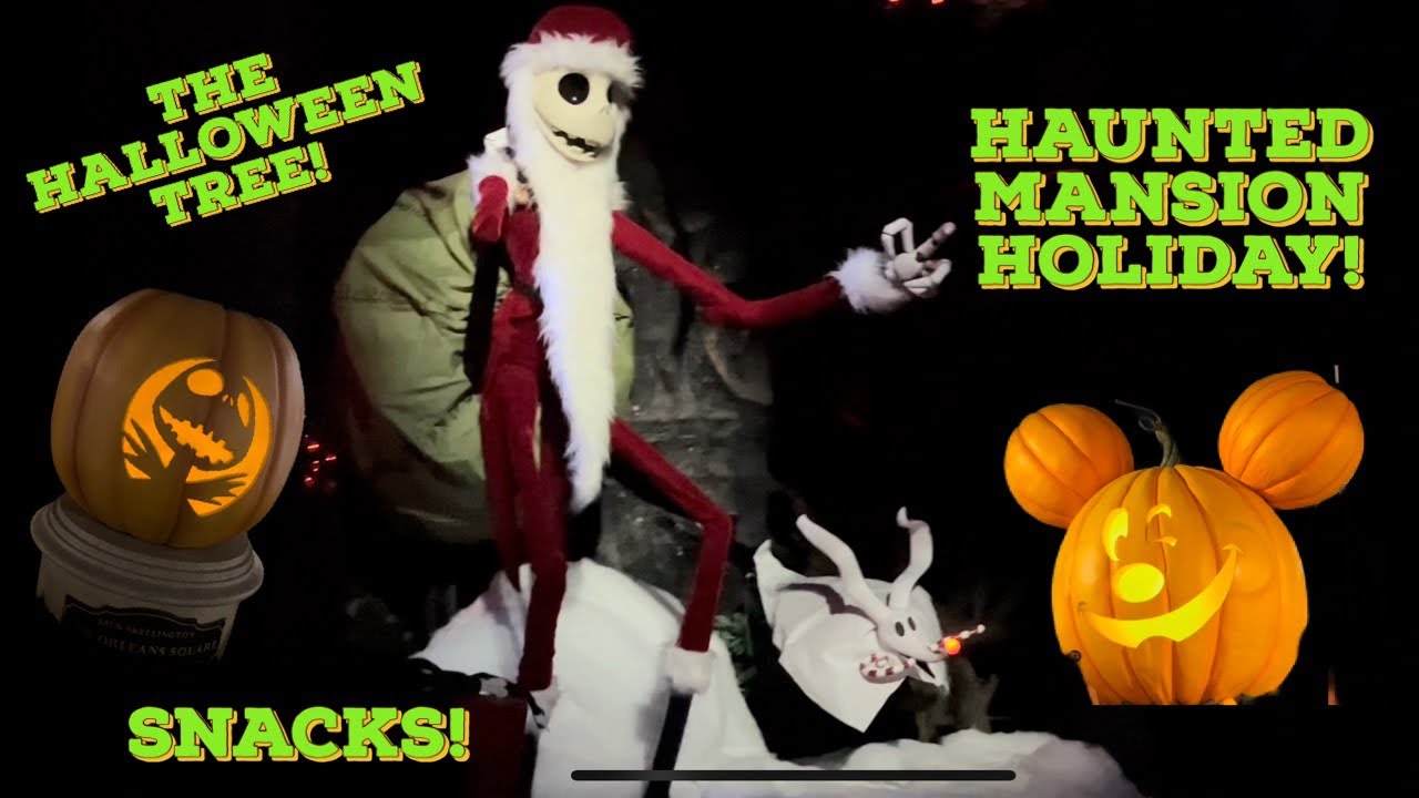 MORE Halloween at Disneyland 2022! decor, food, and Haunted Mansion