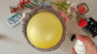 One day balloon🎈 💭 mystery challenge of unique skin and ASMR makeup/skincare and balloon rexing