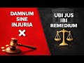 Damnum Sine Injuria vs Ubi Jus Ibi Remedium | Tort Law Explained in Hinglish.