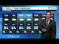 FIRST ALERT 6 PM FORECAST: Wednesday, June 24
