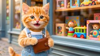 Honest Ginger Kitten Finds a Lost Wallet, Turns It in to the Police, and Receives a Reward! 👮🐱💰