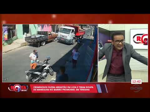 Trio criminoso realiza arrastão em loja no bairro Promorar e mantêm funcionários reféns 03 07 2024