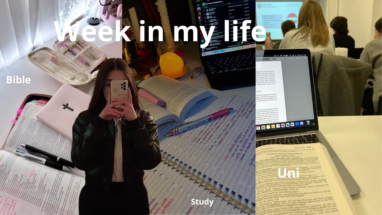 WEEK IN MY LIFE | Uni, Bible study, a lot of studying....