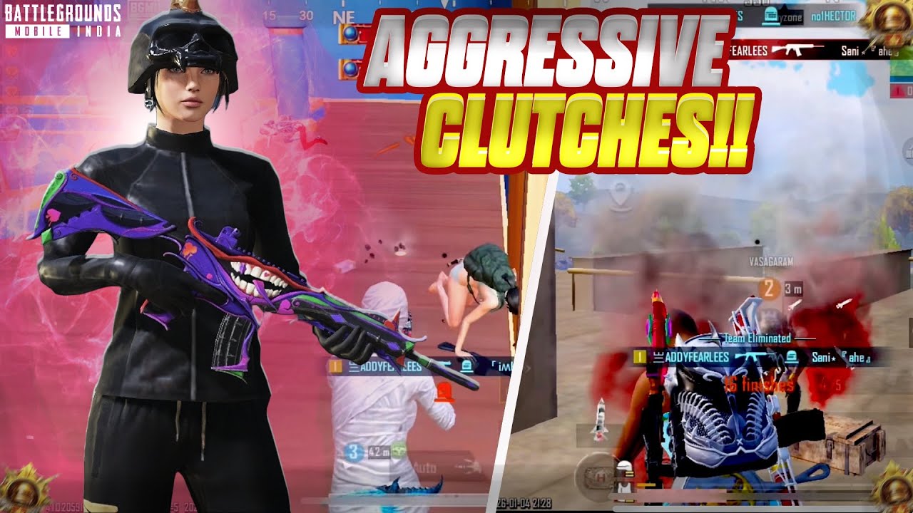 ADDY FEARLESS AGGRESSIVE CLUTCHES INTENSE SOLO VS SQUAD IN DOMINATOR LOBBY!! I PHONE 16!!