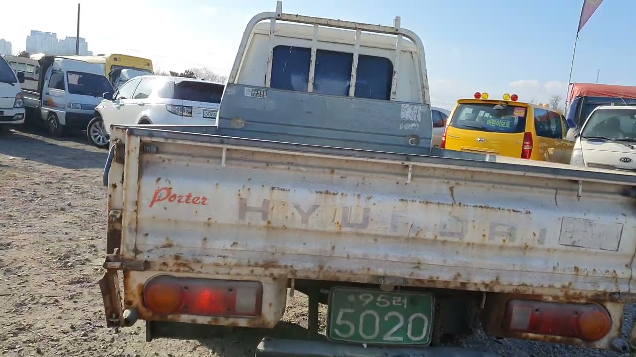 2004 Hyundai New Potter 1 ton Intercooler Double Cap 4×2 (2 wheels)