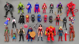 Avengers Toys/Action Figure/Unboxing/Review/ironman, Hulk, Thor, Captain America, Spider-Man, Venom.