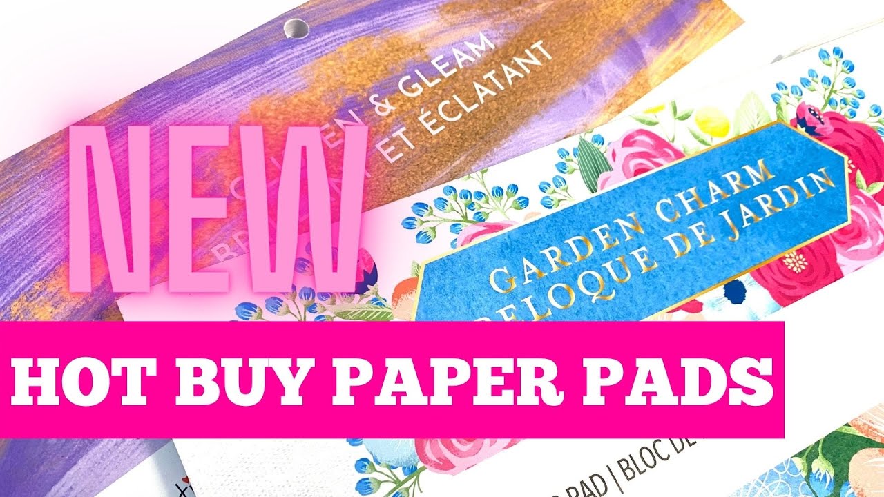 NEW HOT BUY PAPER PADS at Michael's!!