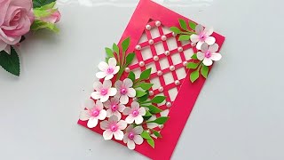 Beautiful Handmade Happy New Year 2020 Card Idea / DIY Greeting Cards for New Year. screenshot 4