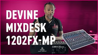 Devine MixDesk 1202FX-MP 12-kanaals Mixer Met FX En Mediaspeler Review | Bax Music screenshot 5