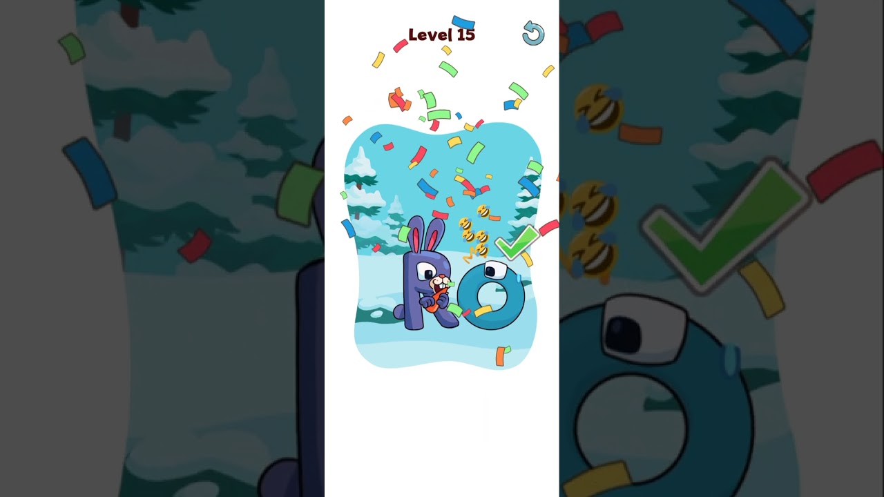 Alphabet DOP Delete Tricky Puzzle Level 15 Android Gameplay Solution