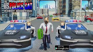 US Police Cat Robot shooting strike screenshot 4