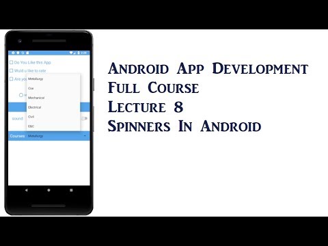 Working with Spinner
