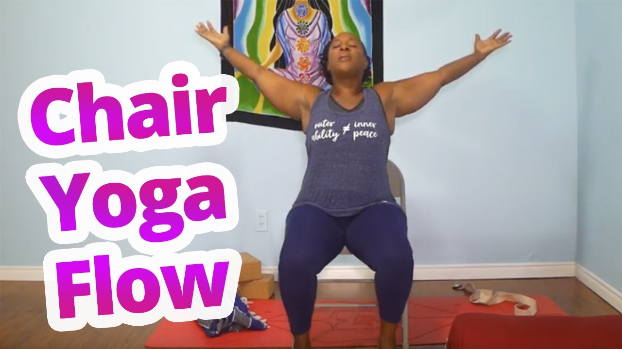 Chair Yoga Flow 2 Different Chair Flows YouTube