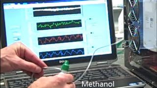 Trace gas analysis without a detector