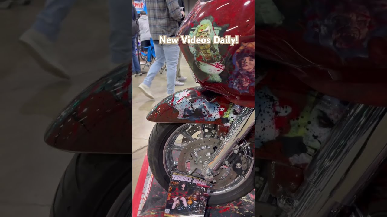  Creepshow Harley Shocks Onlookers Worldofwheelschicago2024 Shorts Vlog