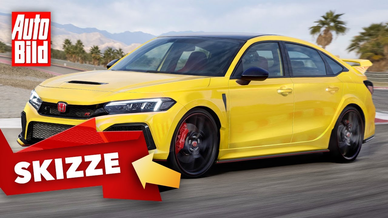 Honda Civic Type R 2022 Letzter Honda Mit Reinem Verbrenner Skizze Youtube