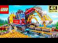 I Built a GIANT LEGO TECHNIC Gold Mining Machine🪙🛻 | LEGO Creative Toys