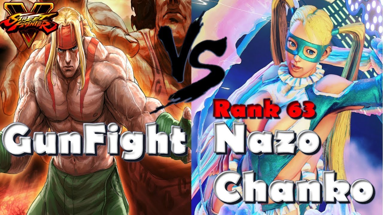 SFV AE - GunFight (Alex) vs Nazo Chanko (R. Mika)