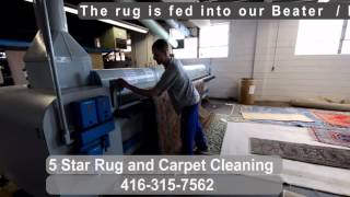 Rug Cleaning, Pre Wash, Beater For Rug Cleaning At Plant