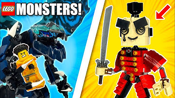 I Built LEGO MONSTERS from NINJAGO Dragons Rising...