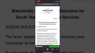 Tutorial for the Child Care Services Online Application