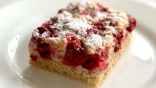 🍒Cherry Pie! No flour, no butter, no sugar! Diet recipe with healthy ingredients!