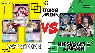 Union Arena Jp Version Cafe Shumari Cgd Vs Hitsua & Kenpachi Blc Green
