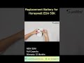 Replacement battery Honeywell EDA50K