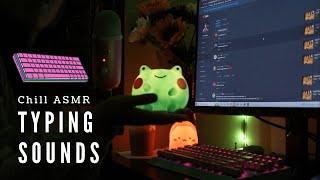 Tingly Typing Sounds⌨️ Replying to Your Comments😍 Background ASMR🥱💤