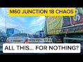 This M60 Traffic Jam Stopped Everything… And For THIS? | UK Morning Commute POV