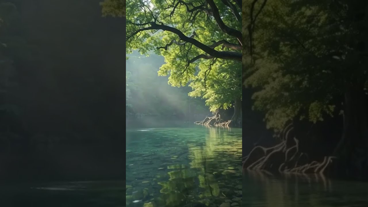 Relaxing River Sounds #relaxation #meditation #naturesounds #sleepsounds
