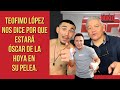 Teofimo López nos dice por que estará Óscar de la Hoya en su pelea.